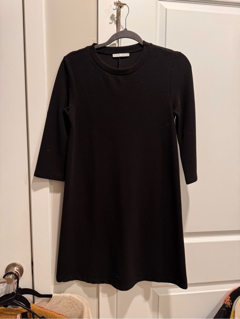 Zara Classic Black A-Line Women’s Dress Small